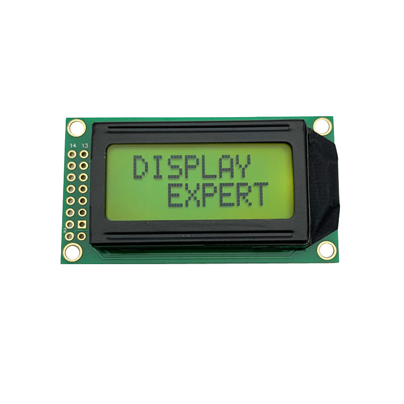 Display LCD monocarattere