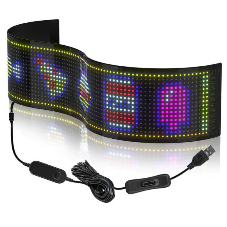 Display a matrice LED flessibile